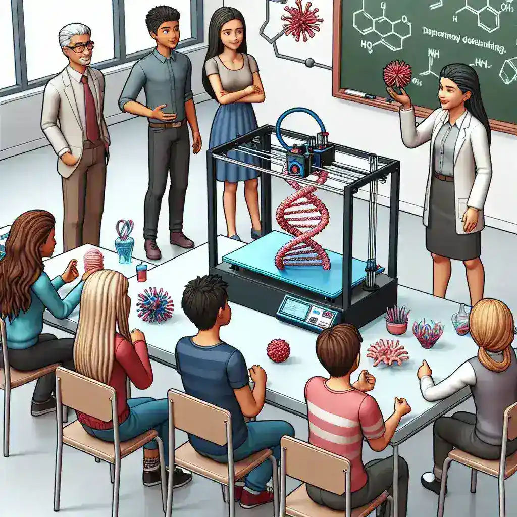 Como impressoras 3D estão ajudando no ensino de biologia