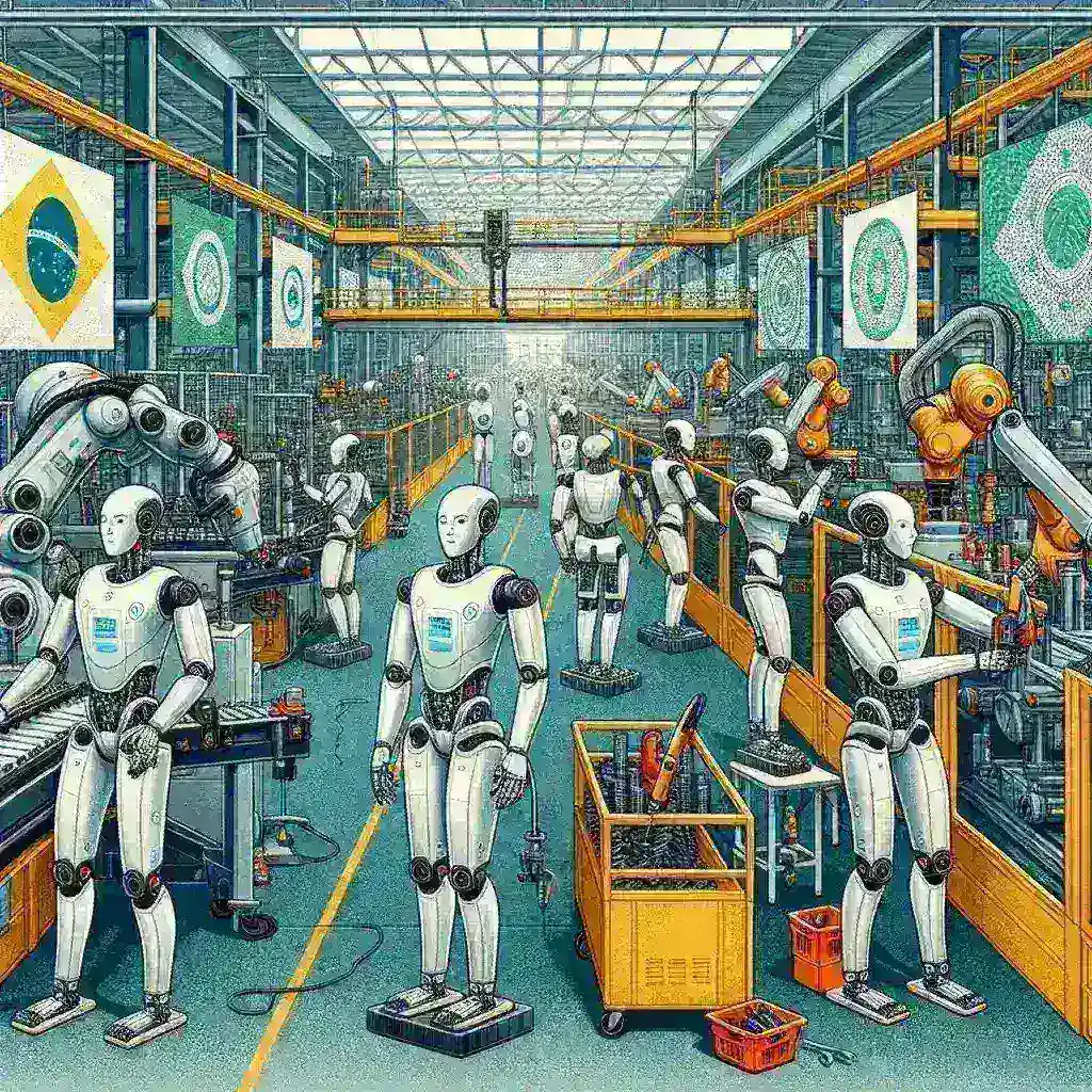 Robôs humanoides já estão sendo testados em fábricas brasileiras