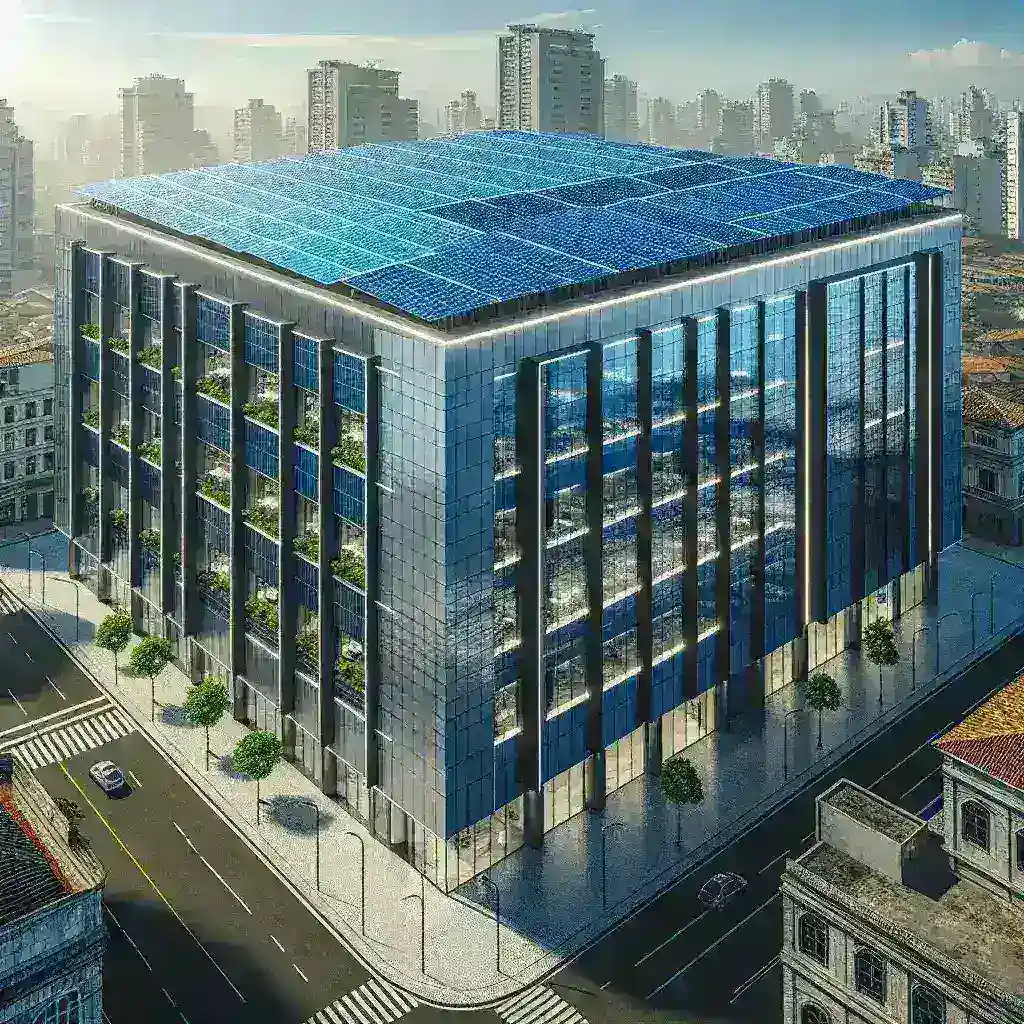 Empresas brasileiras testam telhados solares integrados em prédios comerciais