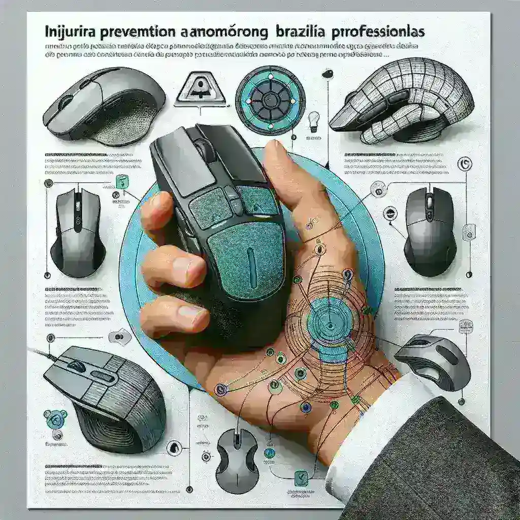Mouses Ergonômicos para Prevenção de Lesões em Profissionais Brasileiros