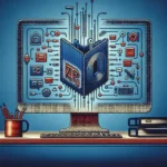 "Microsoft logo with a background illustrating advanced ZIP file features and native support, highlighting the company's latest update in file management technology."